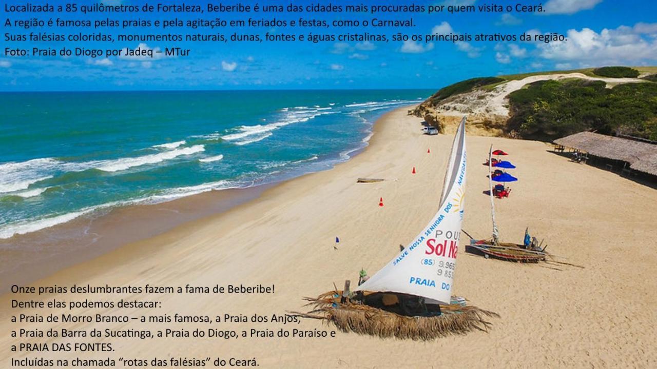 Apartamento A 60 Metros Para Pe Na Areia - The Fountains - Apto 105 베베리베 외부 사진